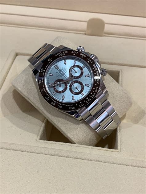 rolex daytona ice blue price in india|Rolex daytona blue dial price.